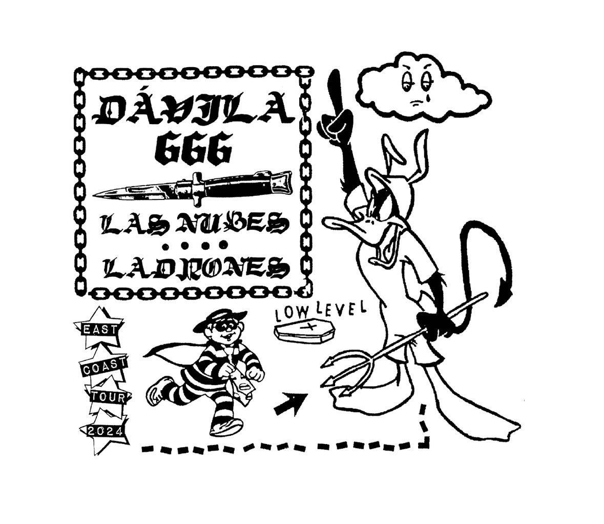 DAVILA 666 (Puerto Rico), LAS NUBES (Miami), LADRONES (ATL)