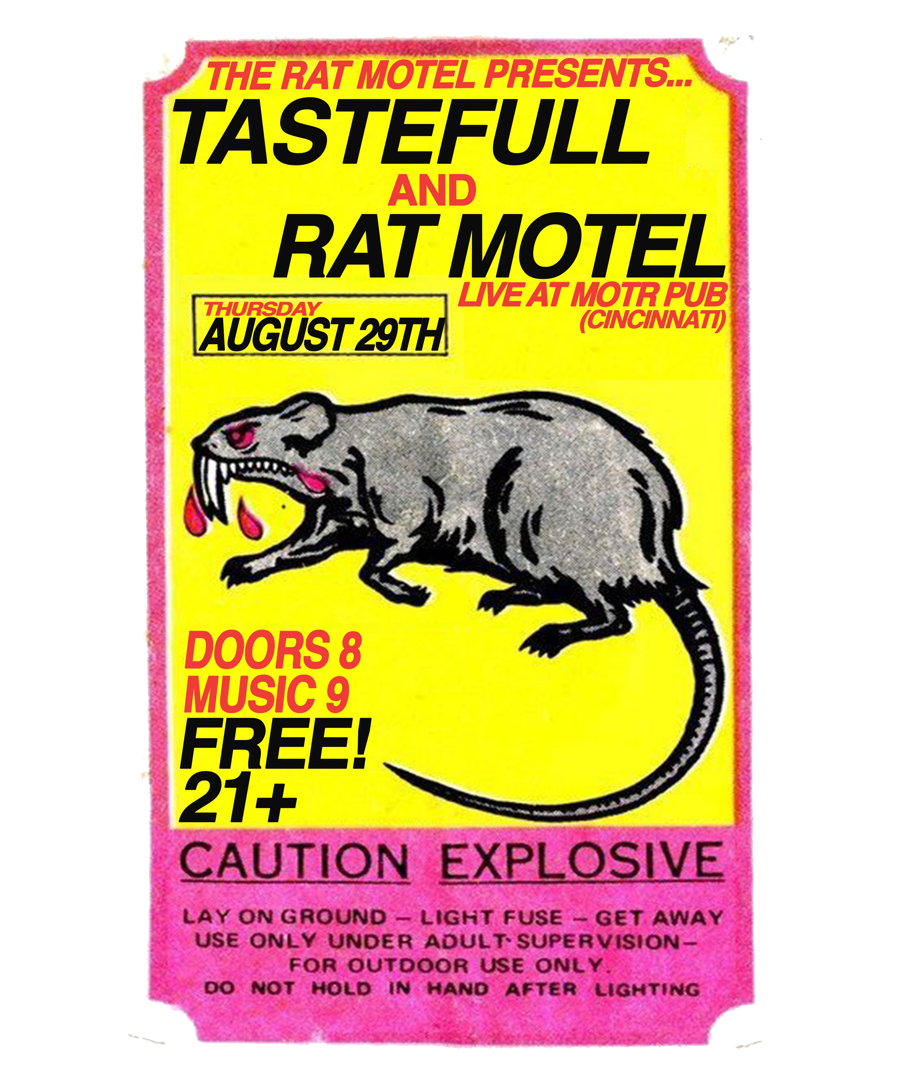 Rat Motel & Tastefull MOTR Pub