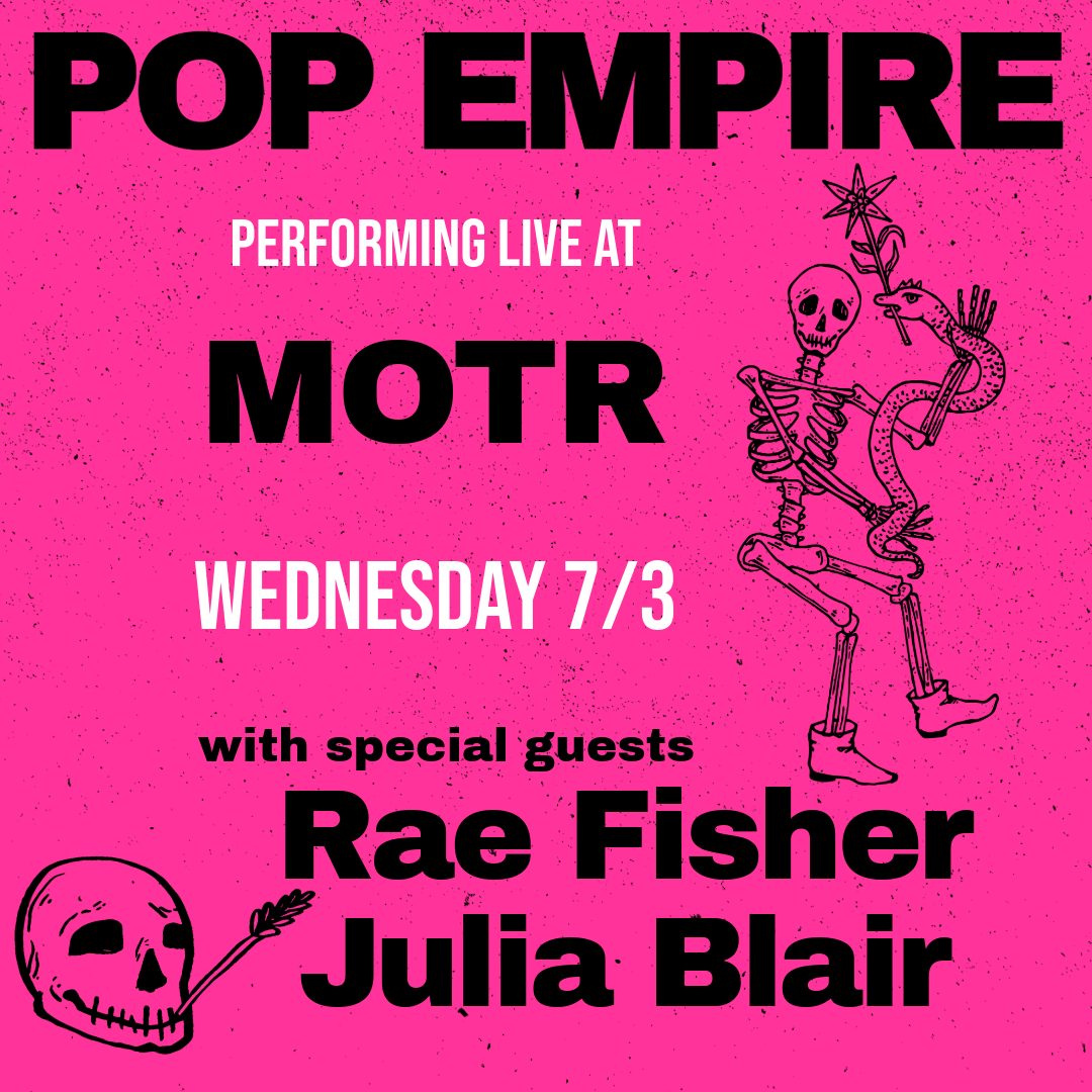 POP EMPIRE ARTIST IN RESIDENCY w/ RAE FISHER and JULIA BLARE (Wisconsin)
