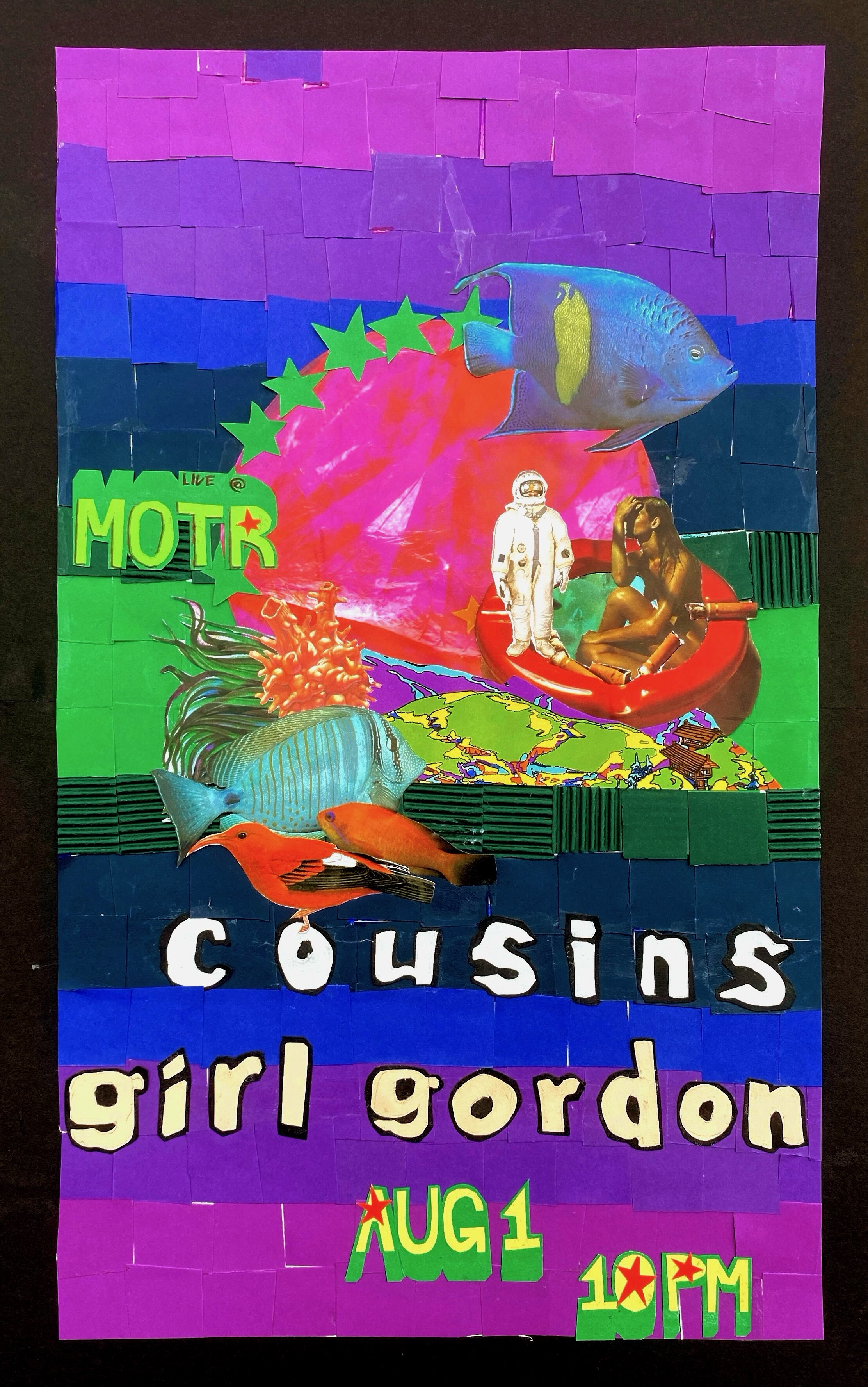 Girl Gordon, Cousins MOTR PUB August 1