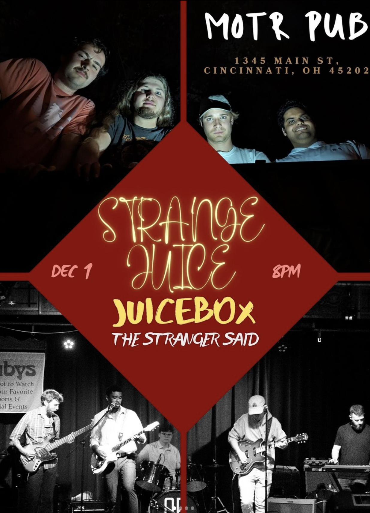 JUICEBOX w/ THE STRANGER SAID (Cbus)