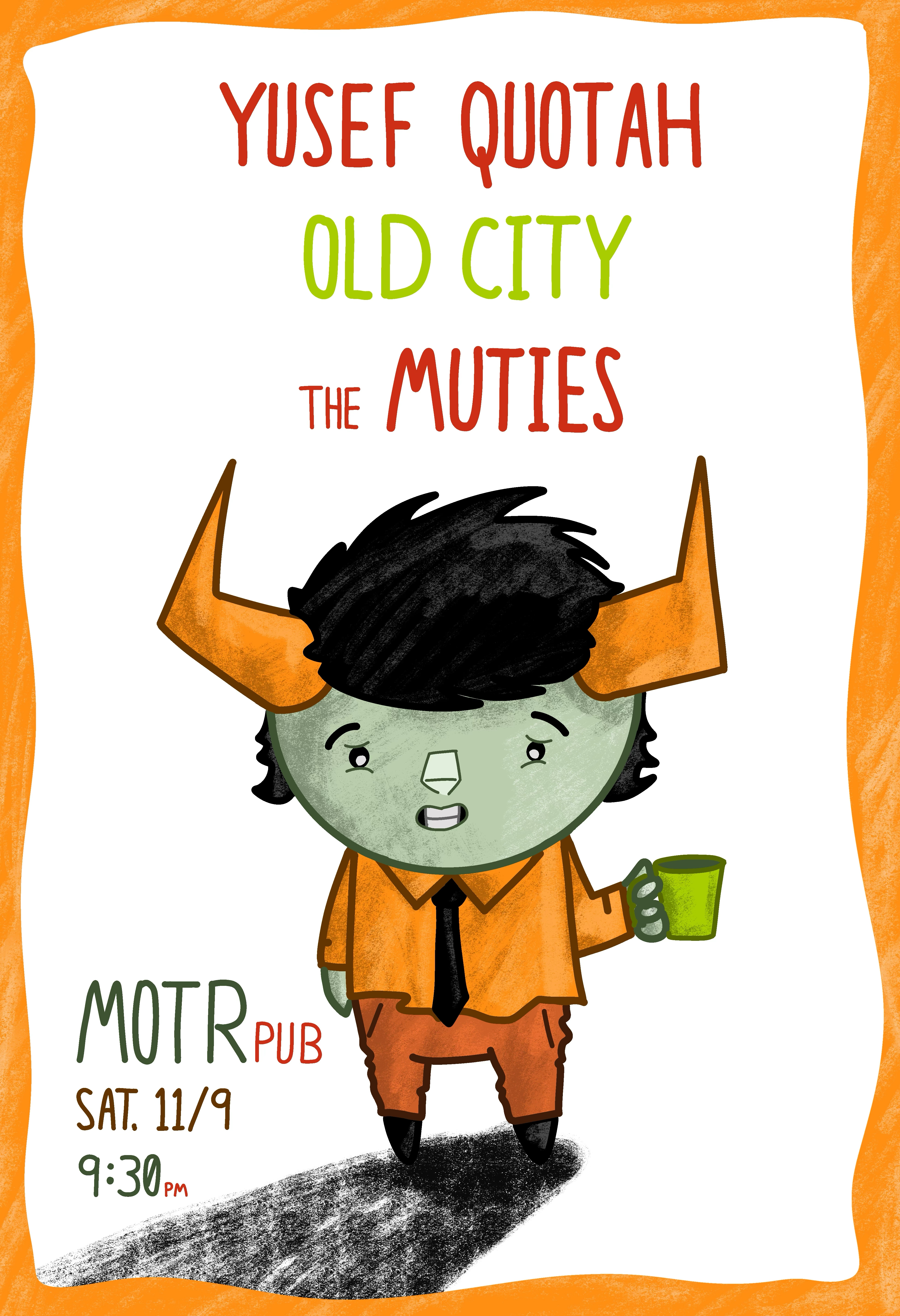 Yusef Quotah, Old City, The Muties, Wussy